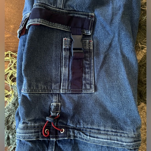 Rare Vintage Bugle Boy jeans that turn into shorts/capris - Picture 12 of 15